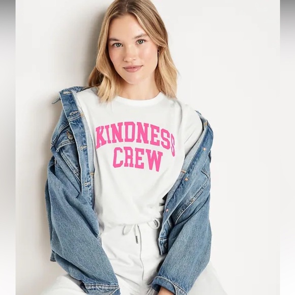 Kindness Crew NWT - old navy - short sleeve shirt - Picture 1 of 4